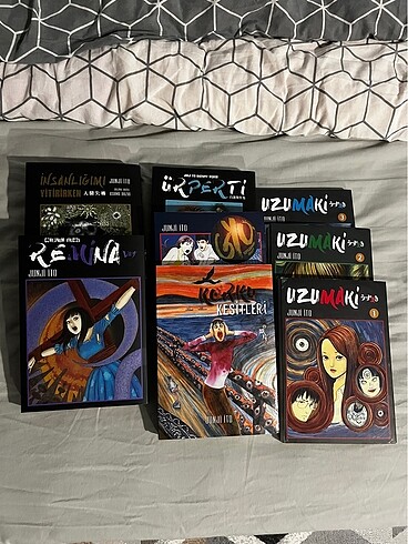 Junji İto türkçe manga set