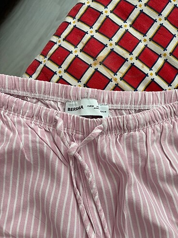 Bershka yazlık keten pantolon