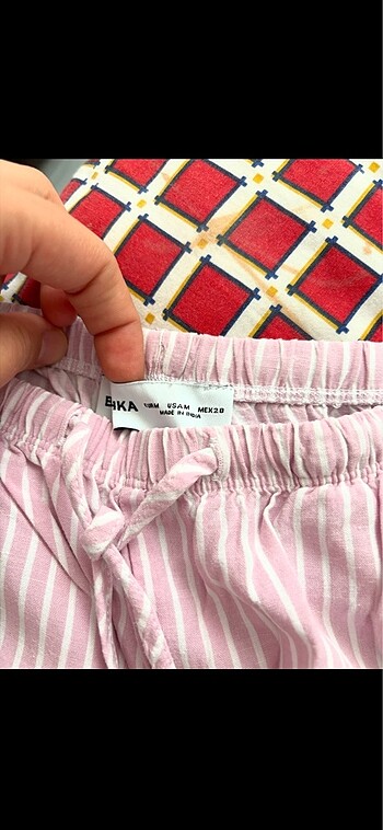 Bershka keten pant