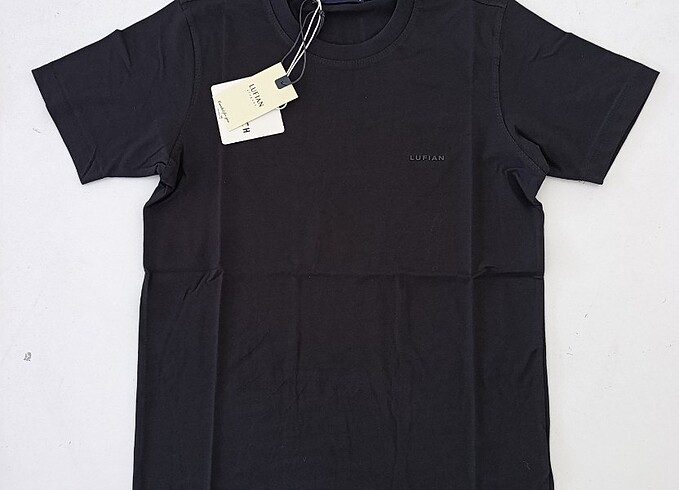 Lufian siyah erkek t-shirt 