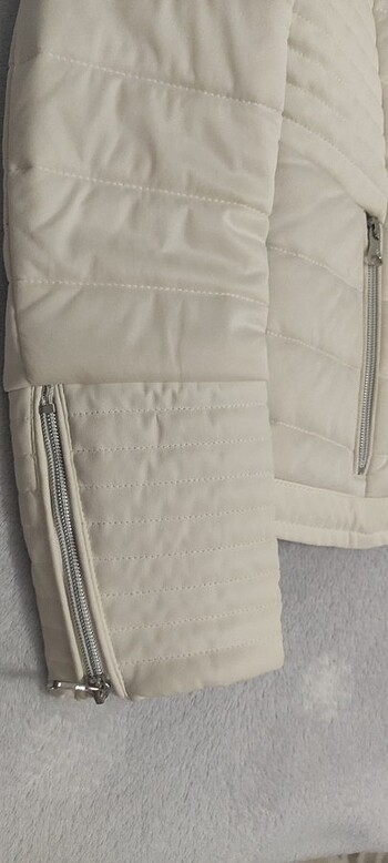 xs Beden ten rengi Renk Slim fit mont