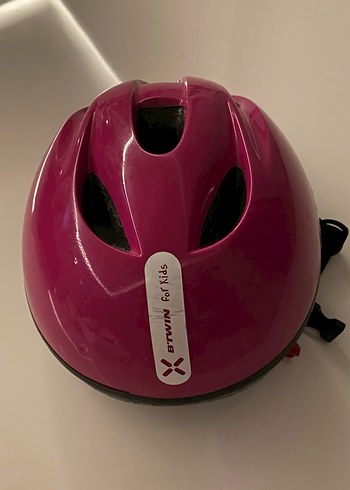 Pembe Renkli Biker Motor Kaskı Velcro Askılı - Görsel 2