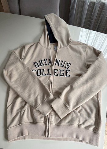 Okyanus Koleji Kapüşonlu Fermuarlı Sweatshirt - Görsel 2