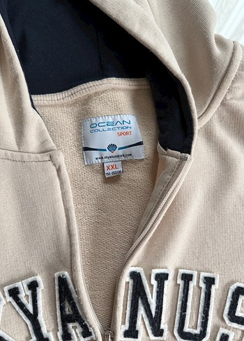 Okyanus Koleji Kapüşonlu Fermuarlı Sweatshirt - Görsel 4