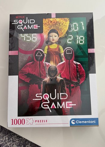 Squid Game 1000 Parça Puzzle - Clementoni