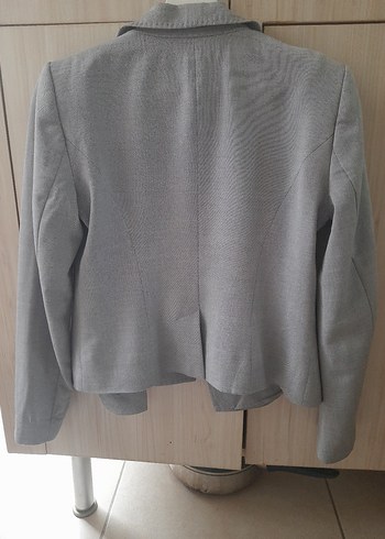 İpekyol Gri Düğmeli Kadın Blazer Ceket - Görsel 6