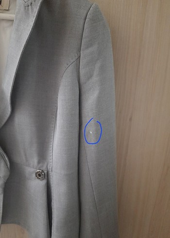 İpekyol Gri Düğmeli Kadın Blazer Ceket - Görsel 7