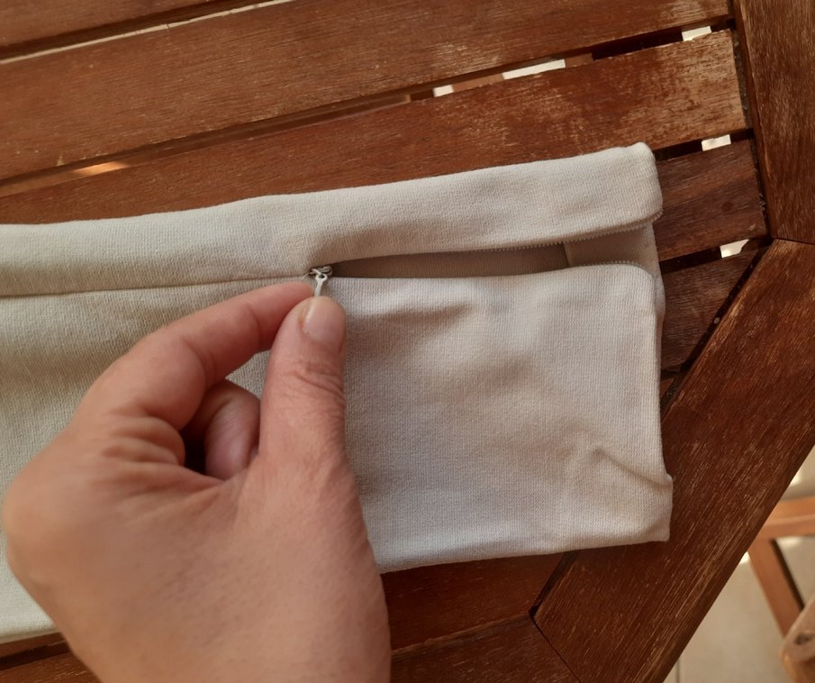 TWEST Düğmeli Bej Kadın Kumaş Pantolon Bej renk - Görsel 5