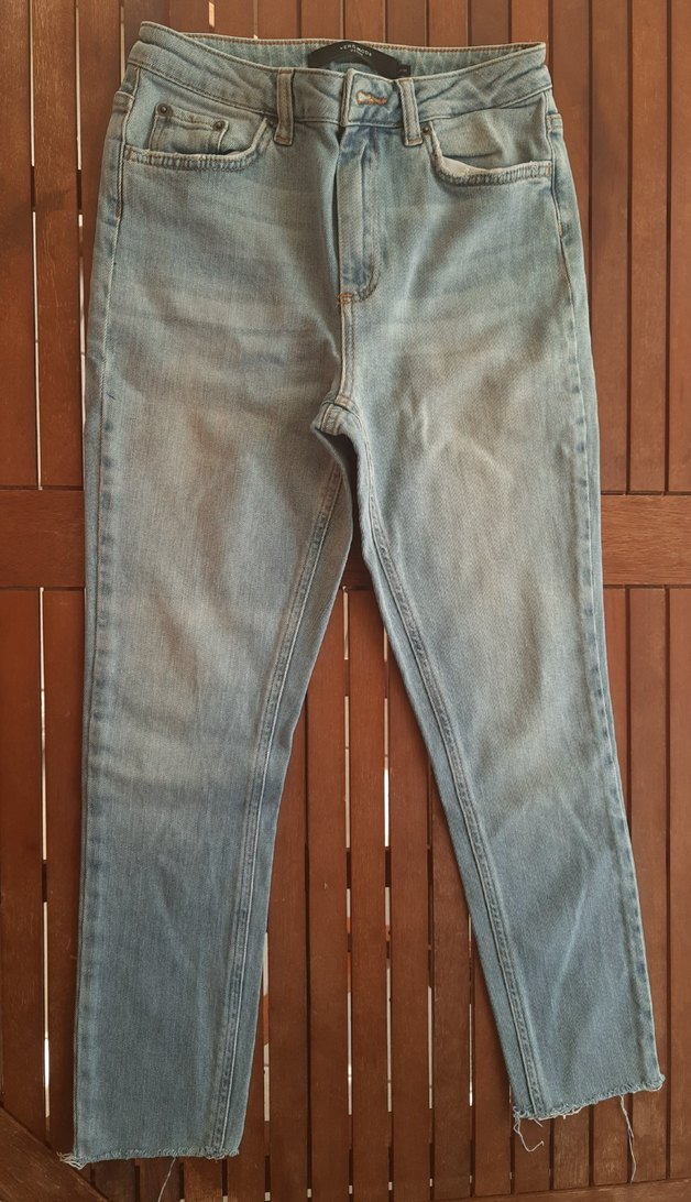 Vero Moda Mavi Denim Midi Jean Kadın Beden 27/32 - Görsel 2