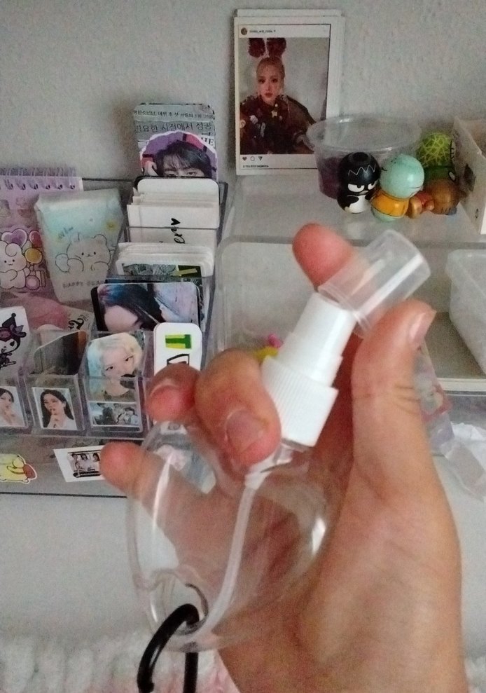 Şeffaf Kalp Şeklinde Seyahat Sprey Şişesi - Görsel 4