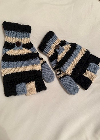 YÜN EL ÖRGÜSÜ Eldiven - Görsel 2