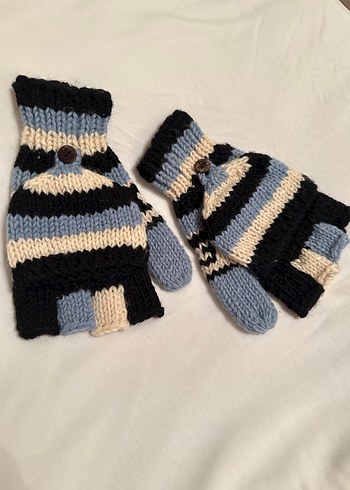 YÜN EL ÖRGÜSÜ Eldiven - Görsel 3