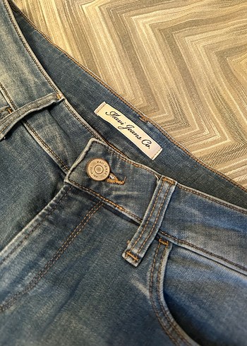 MAVİ JEANS Bohem Tarzı Kadın Kot Şort - Görsel 2