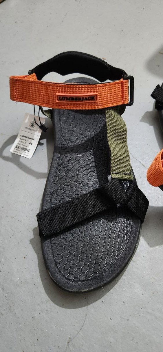 Erkek Çok Renkli Cırt Cırtlı Outdoor Sandalet - Görsel 3