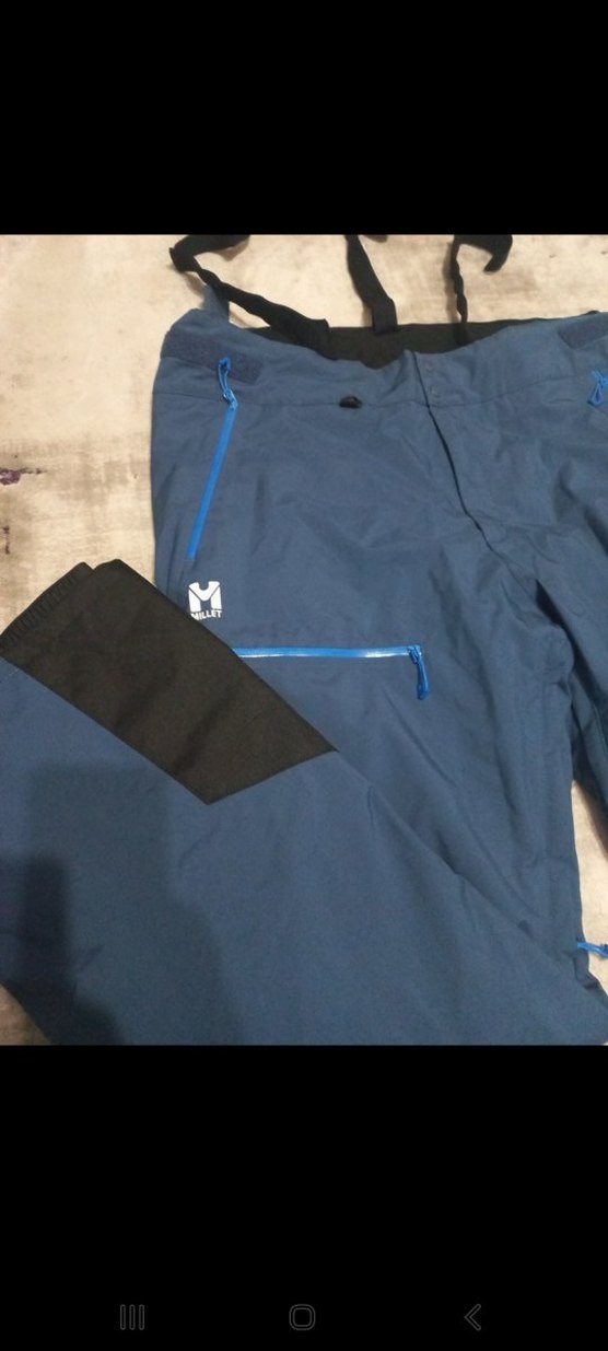 Erkek Mavi Rahat Kesim Kayak Pantolonu - Görsel 3