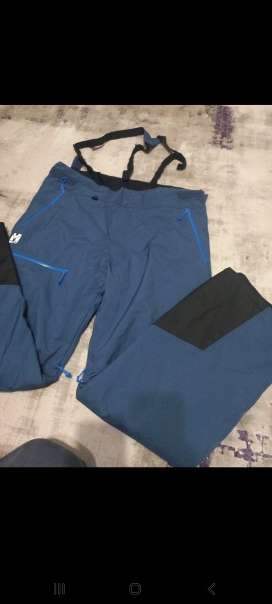 Erkek Mavi Rahat Kesim Kayak Pantolonu - Görsel 4