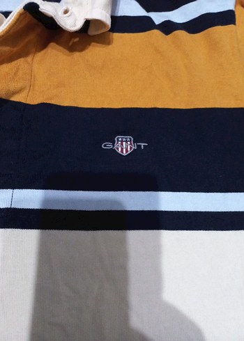 Çizgili Polo Yaka Erkek Tişört m beden - Görsel 6