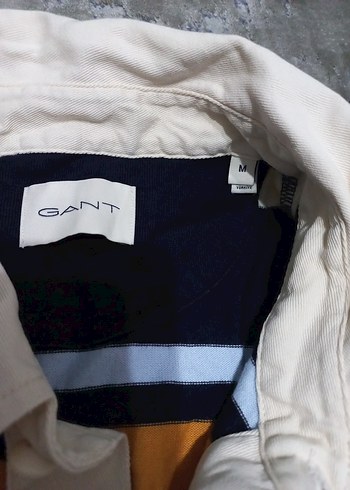 Çizgili Polo Yaka Erkek Tişört m beden - Görsel 5