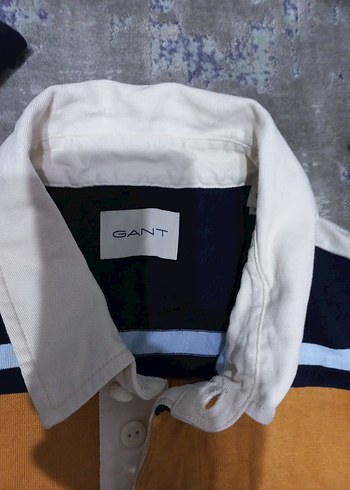 Çizgili Polo Yaka Erkek Tişört m beden - Görsel 4