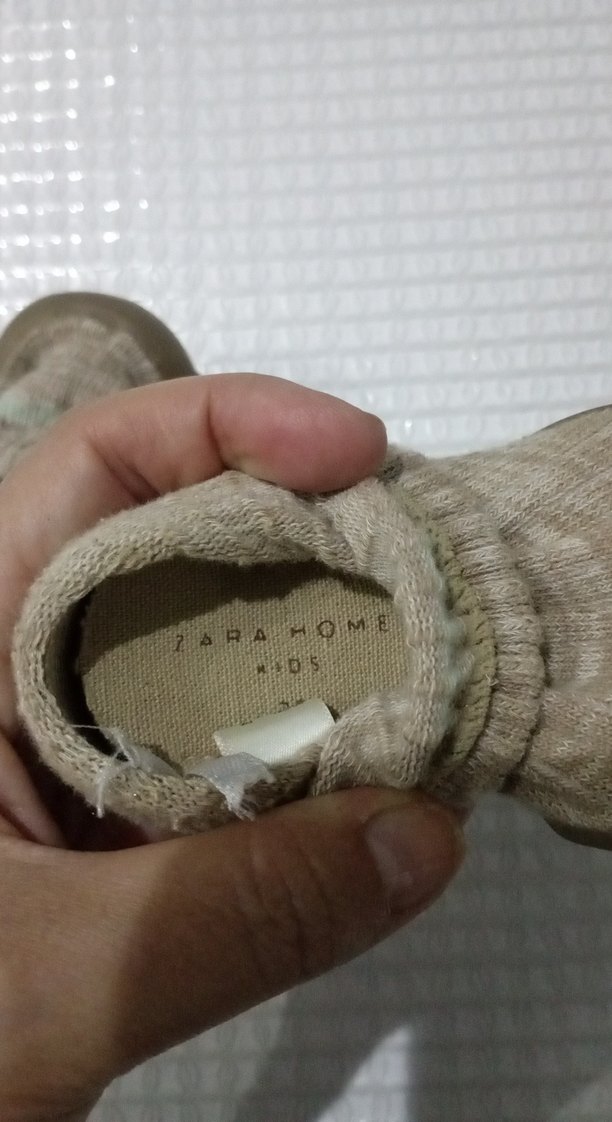 Trendy Örgü Erkek Bebek Patik - Görsel 2