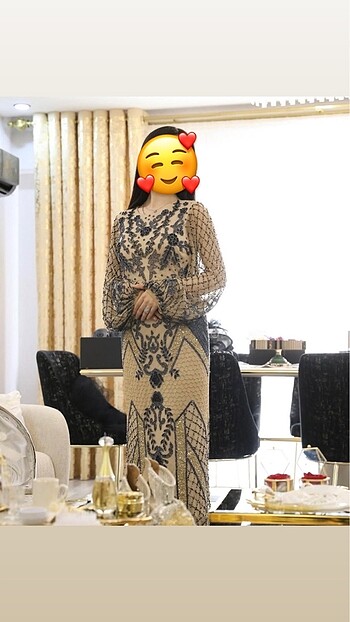 Taşlı abiye
