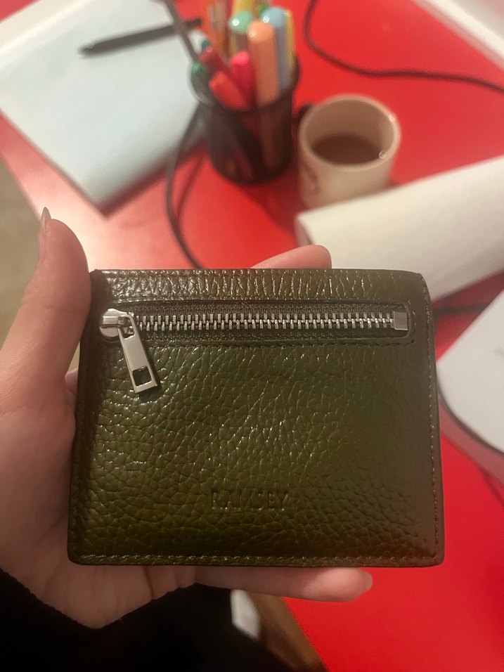 Orjinal Ramsey Haki Deri Kartlık - Görsel 2