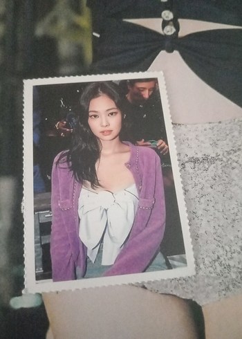 black pink foto kart - Görsel 4