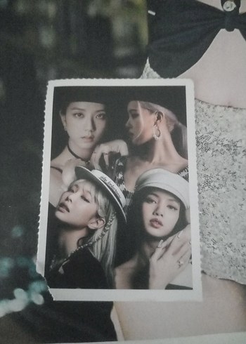 black pink foto kart - Görsel 8