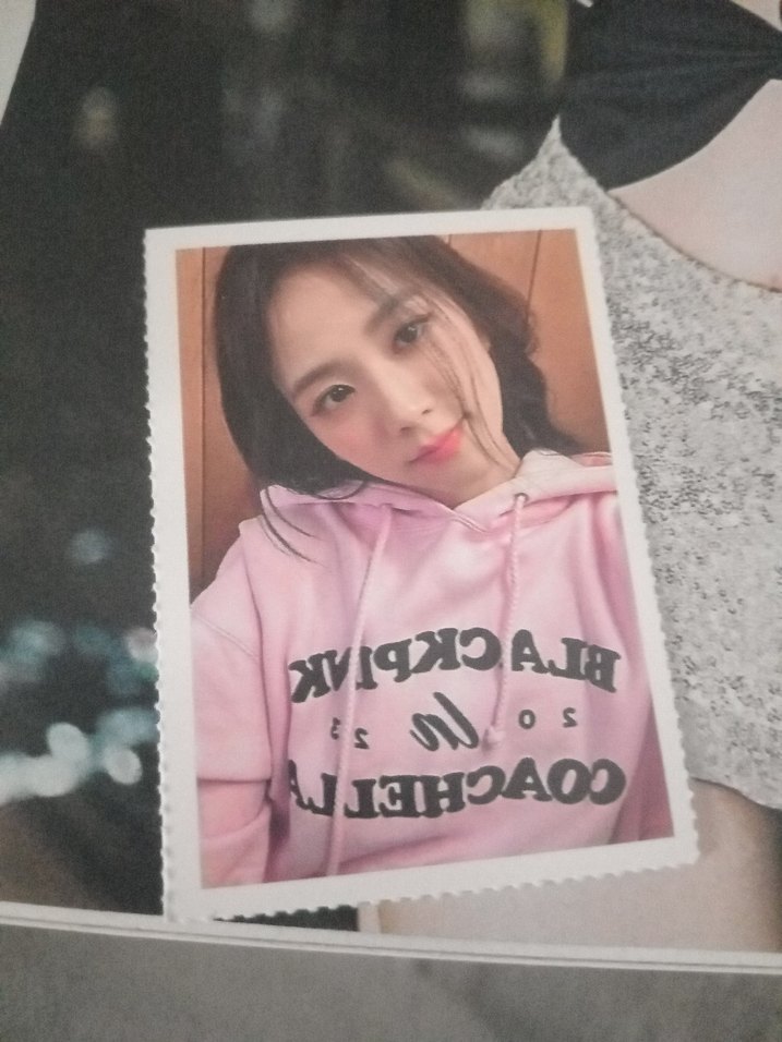 black pink foto kart - Görsel 5