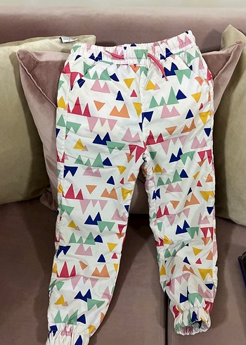 Renkli Gevşek Kesim Kız kayak pantalonu