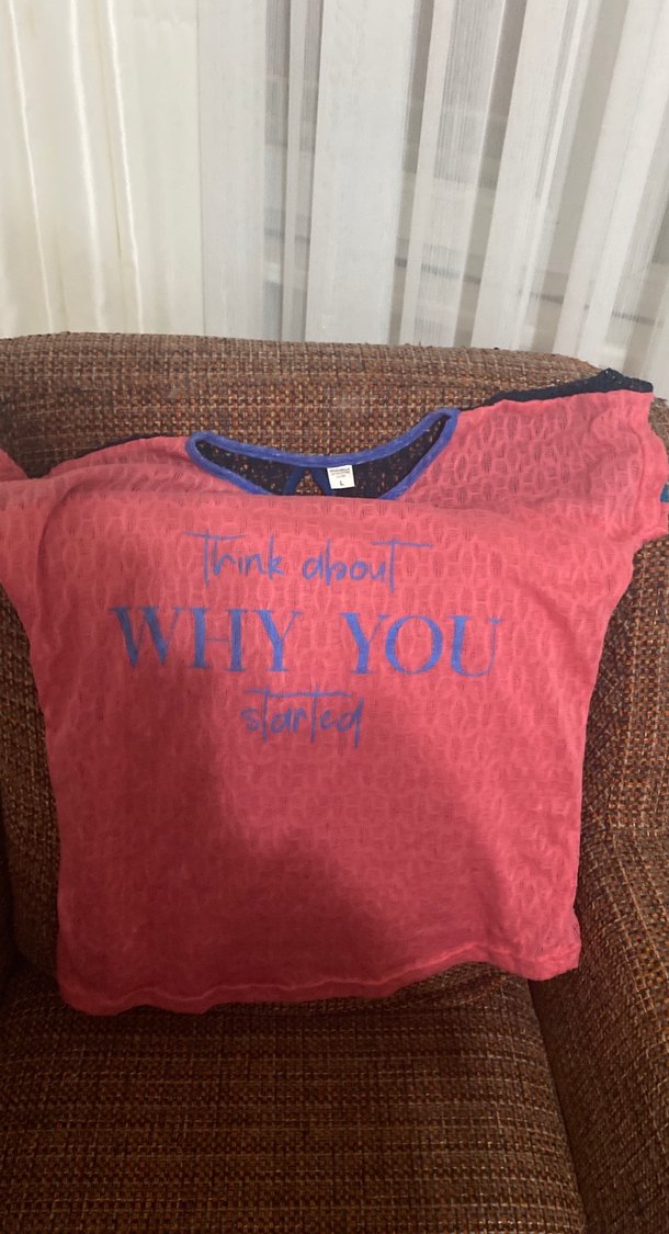 Kısa Kollu Pembe Tişört - Görsel 3