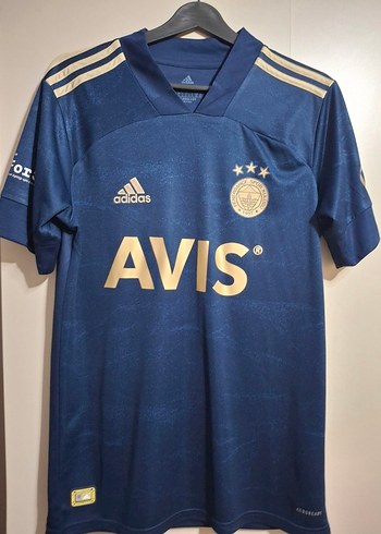 Fenerbahçe Erkek Lacivert V Yaka Kısa Kollu Forma