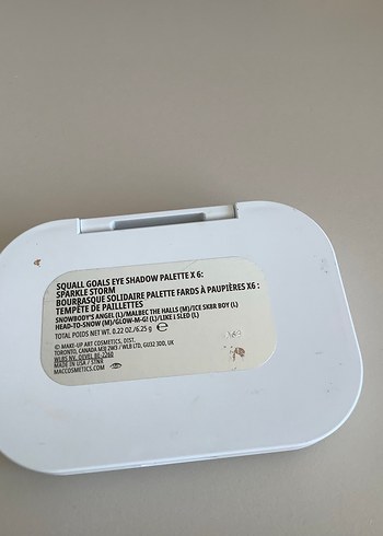 MAC Mac ışıştılı far paleti aynalı