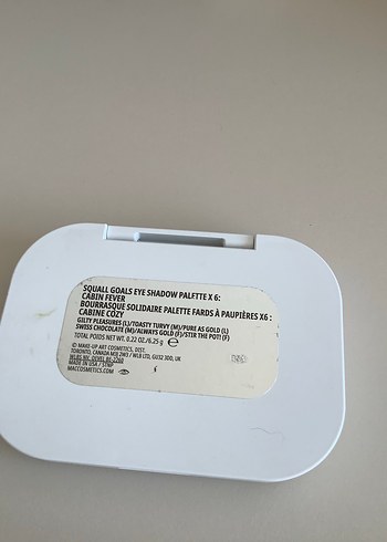 MAC Mac Göz Farı Paleti ışıltılı ve mat