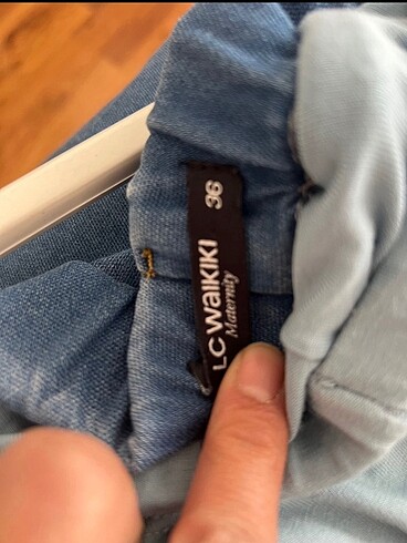 36 Beden Hamile kot pantolon