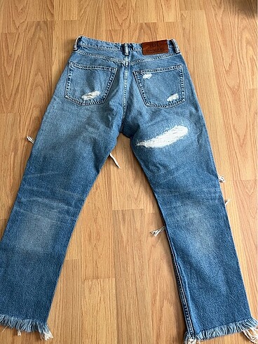 27 Beden mavi Renk Ralph Lauren yıpratmalı pantolon