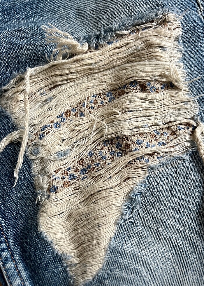 Ralph Lauren yıpratmalı pantolon - Görsel 2