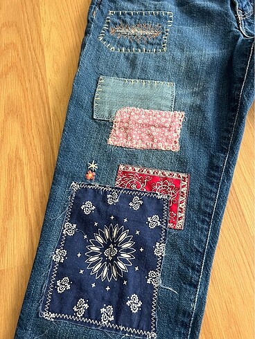 13-14 Yaş Beden mavi Renk Ralph Lauren kız çocuk jean