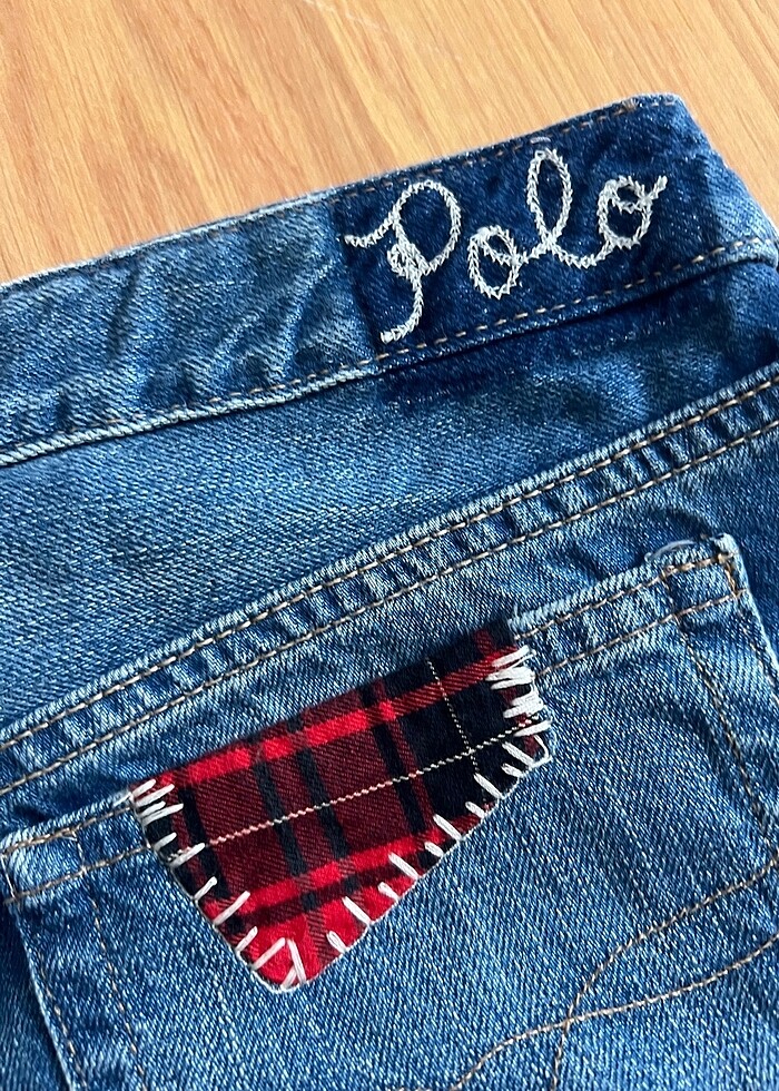 Ralph Lauren kız çocuk jean - Görsel 3