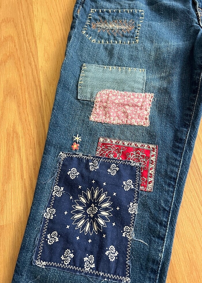 Ralph Lauren kız çocuk jean - Görsel 4