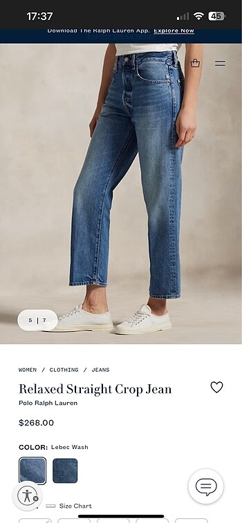 Polo Ralph Lauren kadın jean - Görsel 8