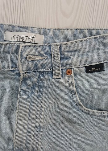 Mavi Jeans Kısa Mavi Kadın Kot Şort - Görsel 2