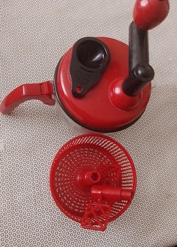 Kırmızı Plastik Mutfak Mikseri