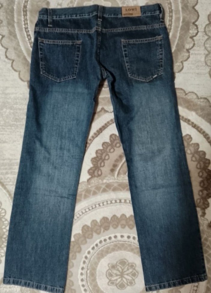 Lacivert erkek Jean pantolon - Görsel 2