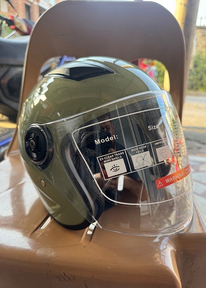 YARIM KASK SU YEŞİLİ - Görsel 3