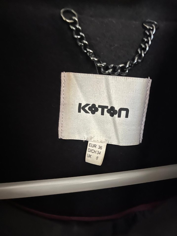 koton suyah midi kadın kaban - Görsel 2