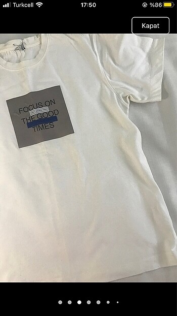 Zara tişört - Görsel 3
