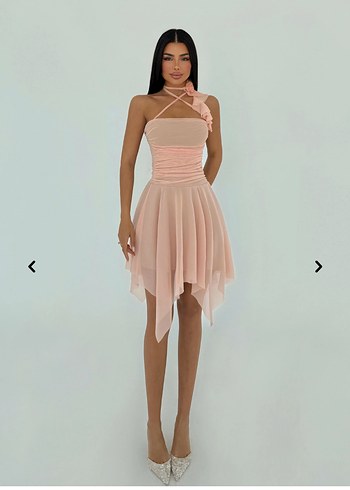Pudra Drapeli Mini lolita Elbise