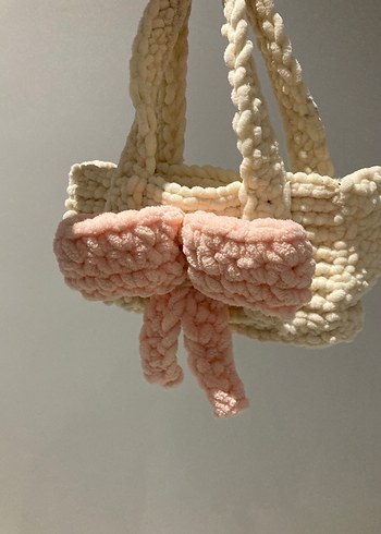 örgü ribbon çanta
