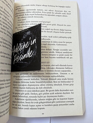  Beden Adaline peşinde kitap